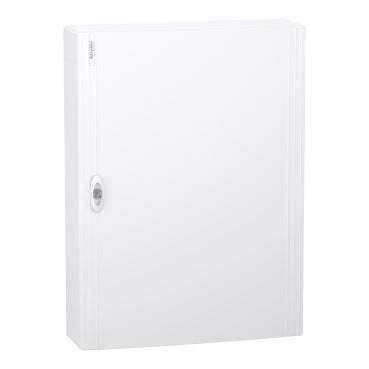 Envolvente modular PrismaSeT XS 4 Filas de 24 Módulos Superficie Puerta Blanca