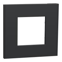 Marco para Interruptor y Enchufe de 1 elemento, Schneider serie New Unica Deco