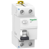 Interruptor diferencial 2 polos - 25A/30mA, Clase AC, Schneider serie Acti9 iID