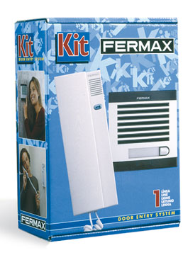 Kit Portero 4+N analógico  FERMAX, para 2 viviendas | F06202