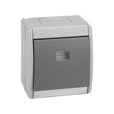 Caja de superficie estanca para 1 elemento Simon Aqua