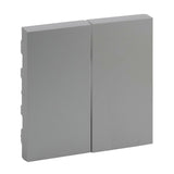 Tecla doble para interruptor o conmutador Legrand serie Niloé Step
